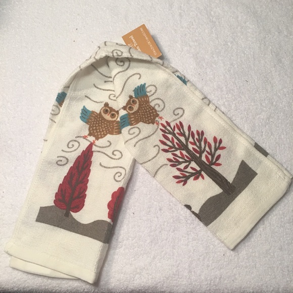 Owl harvest kitchen towels - Picture 3 of 3
